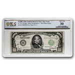 1934 (B-New York) $1,000 FRN VF-30 PCGS (Fr#2211-B)