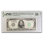 1934 (B-New York) $1,000 FRN VF-35 PMG (Fr#2211-B)