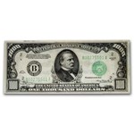 1934 (B-New York) $1,000 FRN XF (Fr#2211-B)