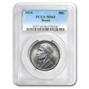 1934 Boone Bicentennial Half Dollar MS-65 PCGS