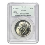 1934 Boone Half Dollar MS-64 PCGS
