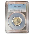 1934 Buffalo Nickel MS-65 PCGS