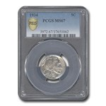 1934 Buffalo Nickel MS-67 PCGS