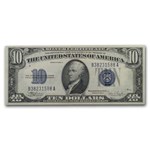 1934-C $10 Silver Certificate AU (Fr#1704)