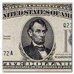 1934-C $5.00 Silver Certificate AU (Fr#1653)