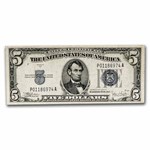 1934-C $5.00 Silver Certificate VF (Fr#1653)