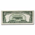 1934-C $5.00 Silver Certificate VF (Fr#1653)