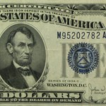1934-C $5.00 Silver Certificate XF (Fr#1653)