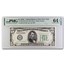 1934-C (B-New York) $5.00 FRN CU-64 EPQ PMG (Fr#1959-Bw) Wide