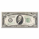 1934-C* (J-Kansas City) $10 FRN VF (Fr#2008-J*) Star Note