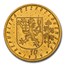1934 Czechoslovakia Gold 10 Ducat AU-58 NGC