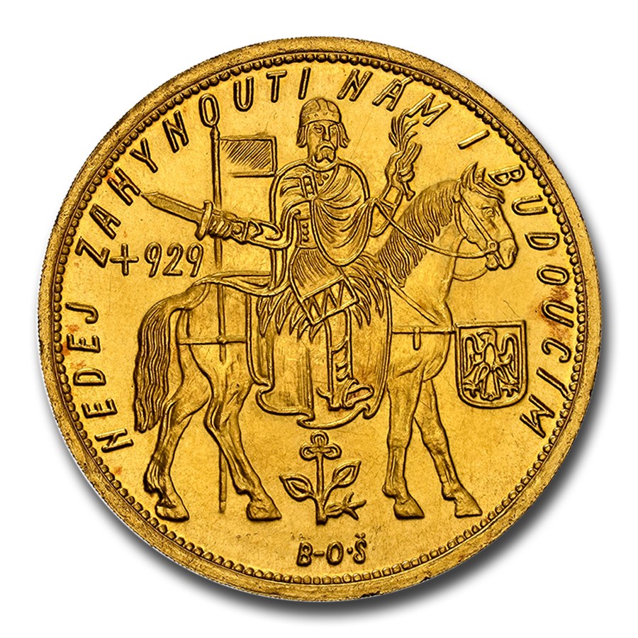 1934 Czechoslovakia Gold 10 Ducat MS-66 NGC