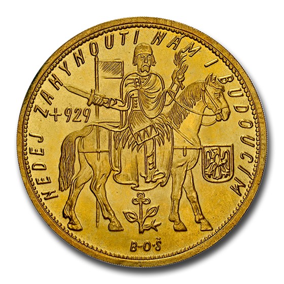 1934 Czechoslovakia Gold 10 Ducat MS-66+ NGC 1934 Czechoslovakia Gold 10 Ducat MS-66+ NGC