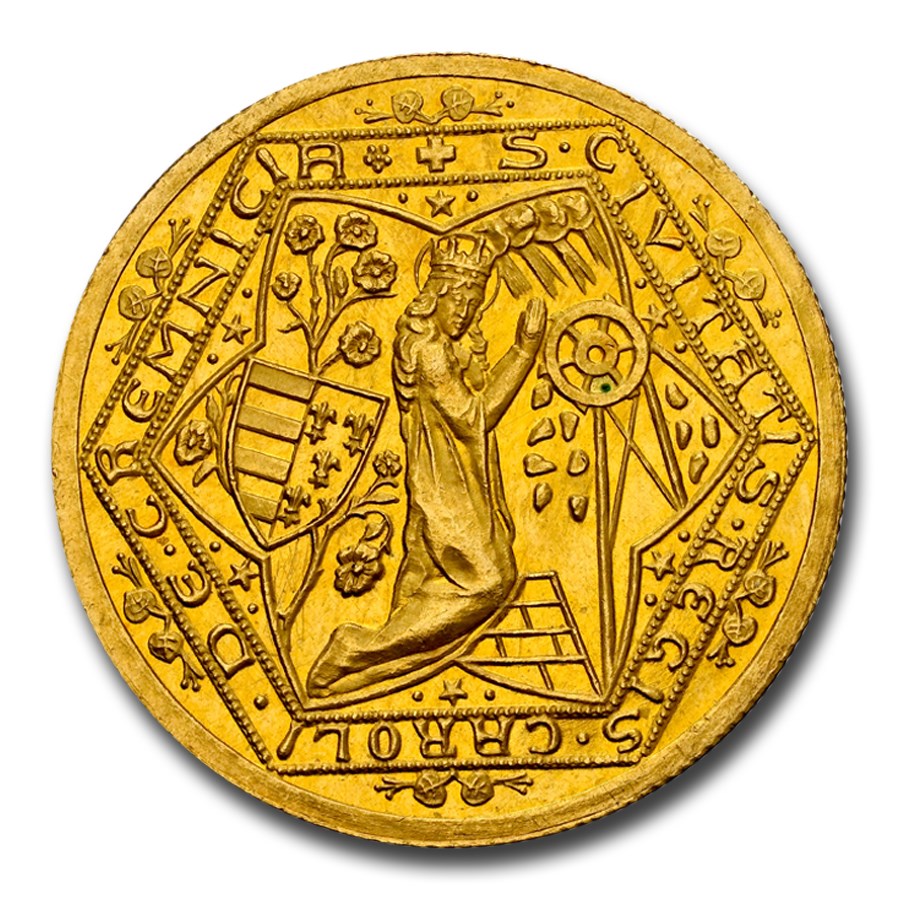 1934 Czechoslovakia Gold Ducat MS-66 NGC
