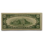 1934-D $10 Silver Certificate XF (Fr#1705)