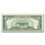 1934-D $5.00 Silver Certificate CCU (Fr#1654) Narrow