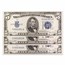 1934-D $5.00 Silver Certificate CCU (Fr#1654) Wide I (3 Consec)