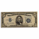 1934-D $5.00 Silver Certificate Fine (Fr#1654)