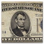 1934-D $5.00 Silver Certificate VG (Fr#1654)