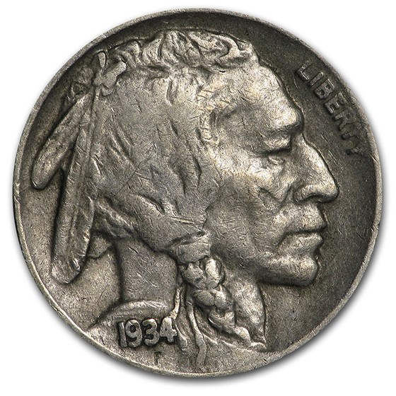 1934-D Buffalo Nickel XF 1934-D Buffalo Nickel XF