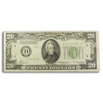 1934* (D-Cleveland) $20 FRN VF (Fr#2054-D*) Star Note