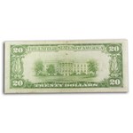 1934* (D-Cleveland) $20 FRN VF (Fr#2054-D*) Star Note