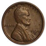 1934-D Lincoln Cent XF