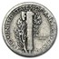 1934-D Mercury Dime Good/VF