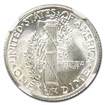 1934-D Mercury Dime MS-66 NGC (FB)