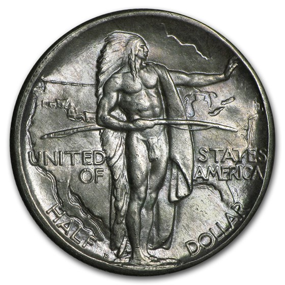 1934-D Oregon Trail Memorial Half Dollar Commem Half BU 1934-D Oregon Trail Memorial Half Dollar Commem Half BU
