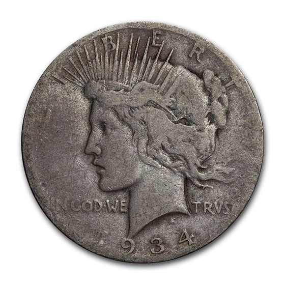 1934-D Peace Dollar Cull 1934-D Peace Dollar Cull