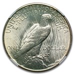1934-D Peace Dollar MS-62 NGC