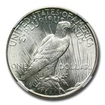 1934-D Peace Dollar MS-62 NGC