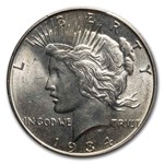 1934-D Peace Dollar MS-62 PCGS