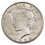 1934-D Peace Dollar MS-63 NGC
