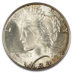 1934-D Peace Dollar MS-65 PCGS CAC (Toned)