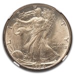 1934-D Walking Liberty Half Dollar MS-66 NGC