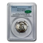1934-D Washington Quarter MS-67 PCGS CAC