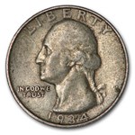 1934-D Washington Quarter XF