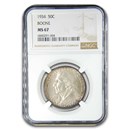 1934 Daniel Boone Bicentennial Half Dollar MS-67 NGC