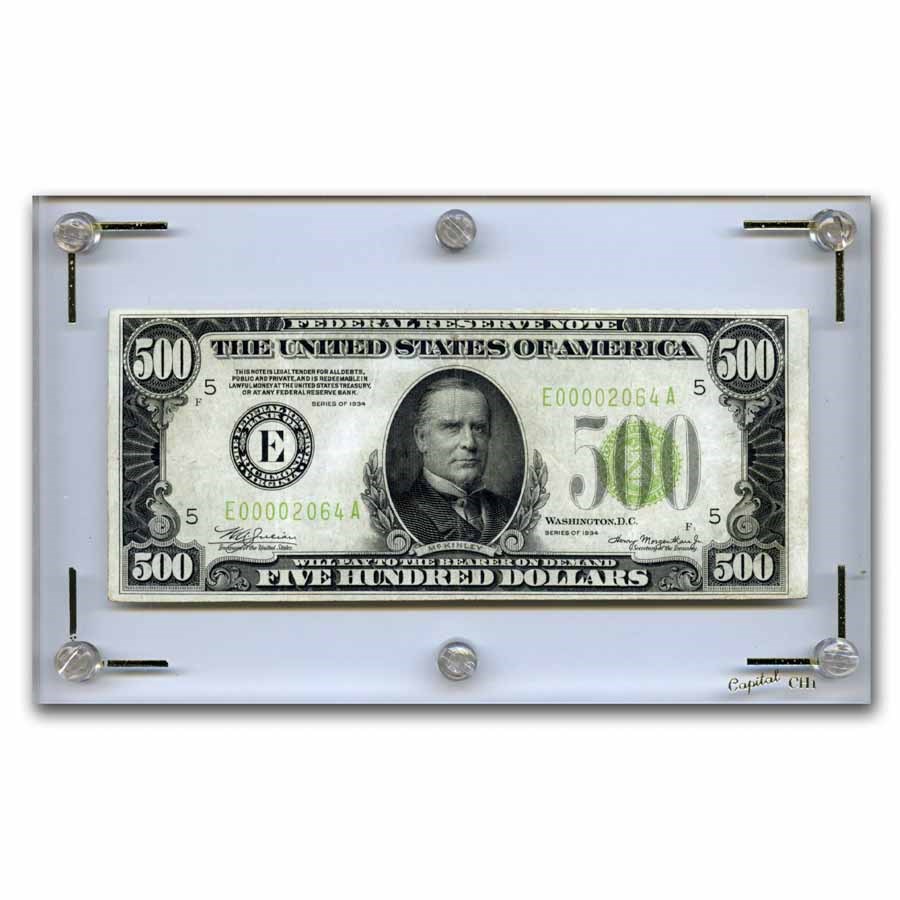 1934 (E-Richmond) $500 FRN VF (Fr#2201-E) LGS