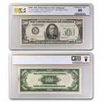 1934 (E-Richmond) $500 FRN XF-40 PCGS (Fr#2201-E)