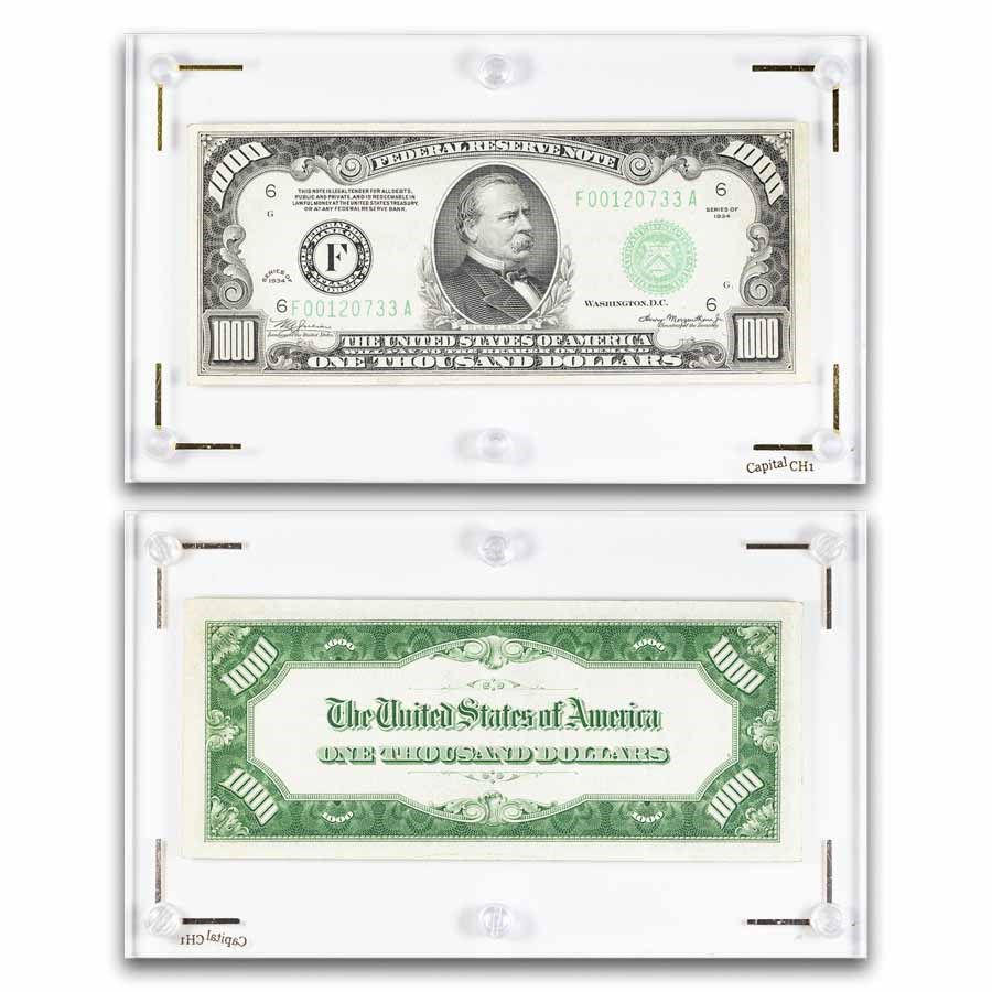 1934 (F-Atlanta) $1,000 FRN AU (Fr#2211-F)