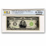 1934 (F-Atlanta) $10,000 FRN VF-35 PPQ PCGS (Fr#2231-F)