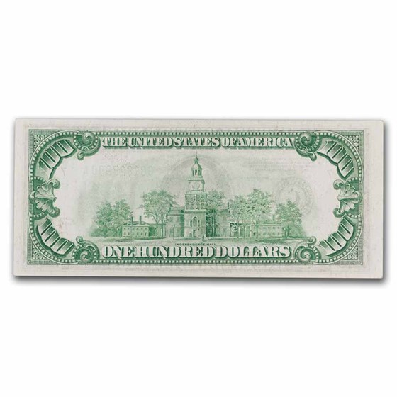 1934 (G-Chicago) $100 FRN AU (Fr#2152-G) 1934 (G-Chicago) $100 FRN AU (Fr#2152-G)