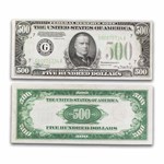 1934 (G-Chicago) $500 FRN VF+ (Fr#2201-G)