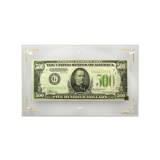 1934 (G-Chicago) $500 FRN VF Net 1934 (G-Chicago) $500 FRN VF Net