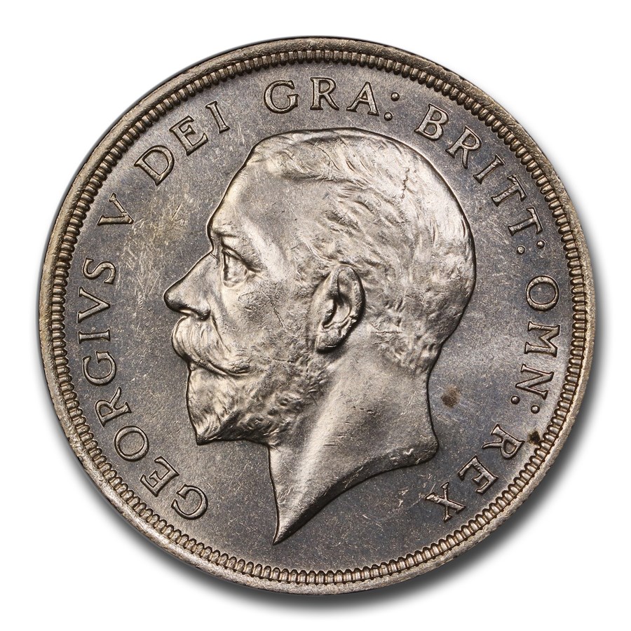 1934 Great Britain Silver Crown George V MS-64 PCGS