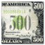 1934 (H-St. Louis) $500 FRN VF-30 PMG (Fr#2201-H) LGS