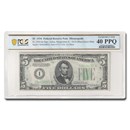 1934 (I-Minneapolis) $5.00 FRN XF-40 PPQ PCGS (Fr#1956-I)